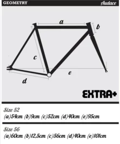 Cadre Vélo Fixie Extra+ Audace Bleu Taille 52 -Vélo vintage et ancien Ventes 2023 cadre velo fixie extra audace bleu taille 52 2
