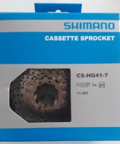 Cassette 7v 11-28 Shimano Acera CS-HG41-7