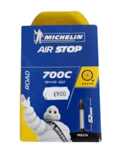 Chambre à Air Vélo Course Michelin A1 - 700X18/23C Presta 52 Mm