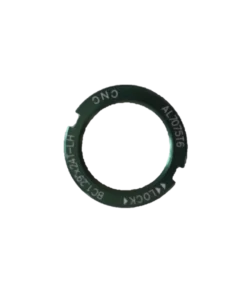 Contre Ecrou Pignon Fixe BC1.29"x24T CNC Alu Vert