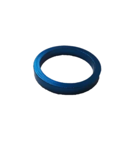 Entretoise Velo Aluminium Jeu De Direction 1"1/8 5 Mm Bleue