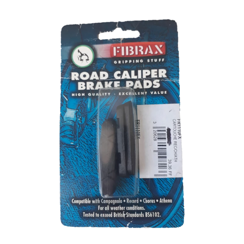 Fibrax ASH420 Campagnolo 2 Patins Cartouches De Frein 3 Fibrax ASH420 Campagnolo 2 Patins Cartouches De Frein