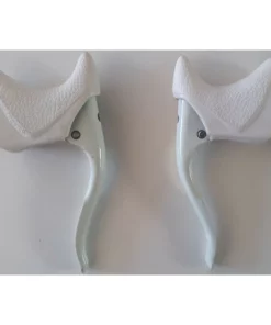 Paire De Leviers De Freins Blanc 9 Paire De Leviers De Freins Blanc -Vélo vintage et ancien Ventes 2023 paire de leviers de freins blanc 1
