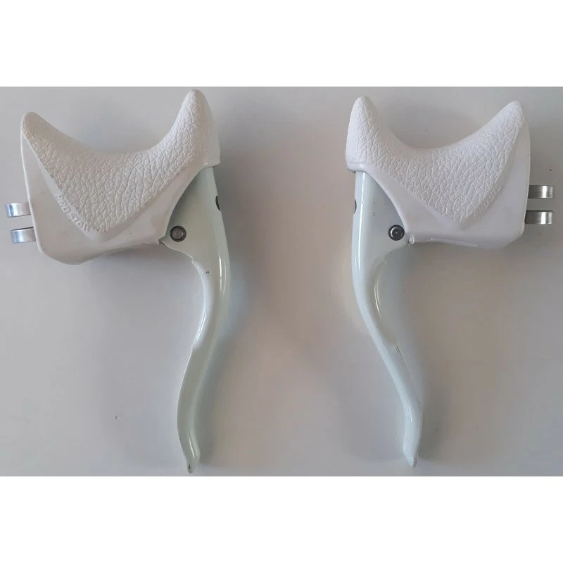 Paire De Leviers De Freins Blanc 4 Paire De Leviers De Freins Blanc – Image 2