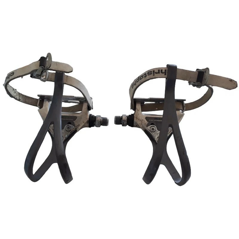 Pédales Plates Shimano 600 à Cales Pieds 4 Pédales Plates Shimano 600 à Cales Pieds – Image 2