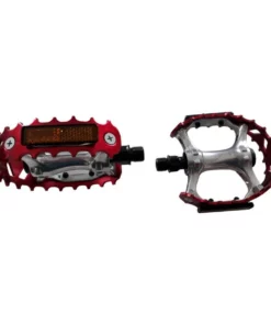 Pédales Velo SE Bikes Bear Trap Rouge