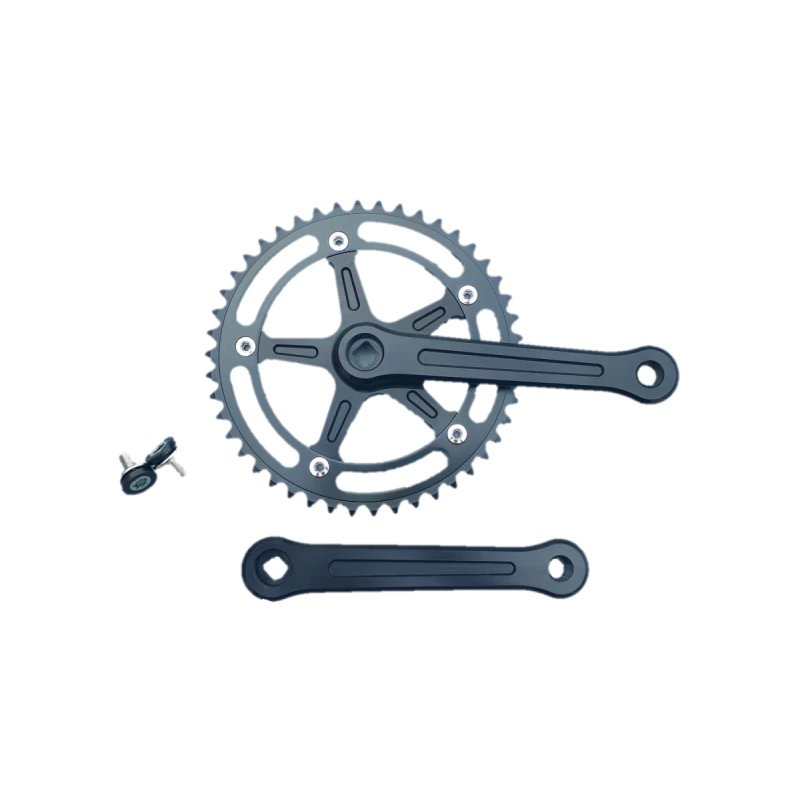 Pédalier Mono Plateau Extra+ Deluxe 46 Dents 165 Mm Noir 3 Pédalier Mono Plateau Extra+ Deluxe 46 Dents 165 Mm Noir