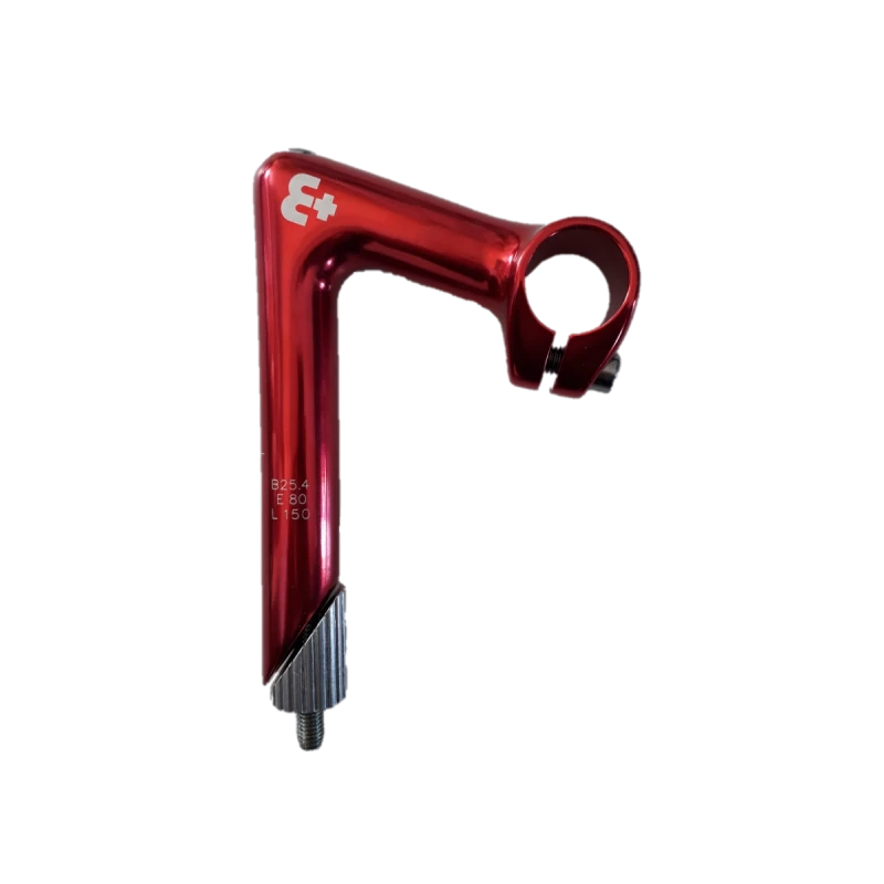 Potence Extra+ Aluminium 80 Mm 25.4 Mm Rouge 6 Potence Extra+ Aluminium 80 Mm 25.4 Mm Rouge – Image 4