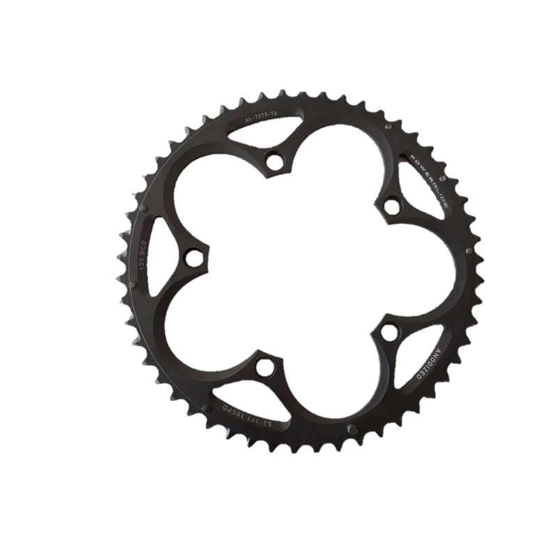 Stronglight Powerglide 53 Dents Plateau 130 Mm 9/10 Vitesses 3 Stronglight Powerglide 53 Dents Plateau 130 Mm 9/10 Vitesses